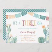 秋スリーエスタガール3rd誕生日パーティーフェスタ 招待状 (正面/裏面)