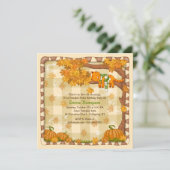 秋スリーピーキャット招待状 招待状 (スタンド正面)