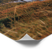 秋セレナーデフィンランドルスカリフレクション ポスター (角)