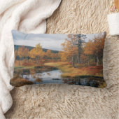 秋セレナーデフィンランドルスカリフレクション ランバークッション (ブランケット)