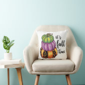 秋タイム引用文カラフルパンプキンスクラフティ クッション (椅子)
