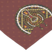 秋ターキーテーブルランナー ショートテーブルランナー (コーナー)