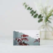 秋ダイアログのプロフィールカード 名刺 (スタンド正面)