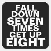 秋ダウントレーニング動機 スクエアシール (正面)