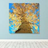 秋ダウン見て！ キャンバスプリント (インサイチュ (ウッドフロア))