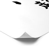 秋ダウン7回スタンド8漢字 ポスター (角)