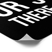 秋ダウン7回 – かわいい猫おもしろいのモチベーション ポスター (角)