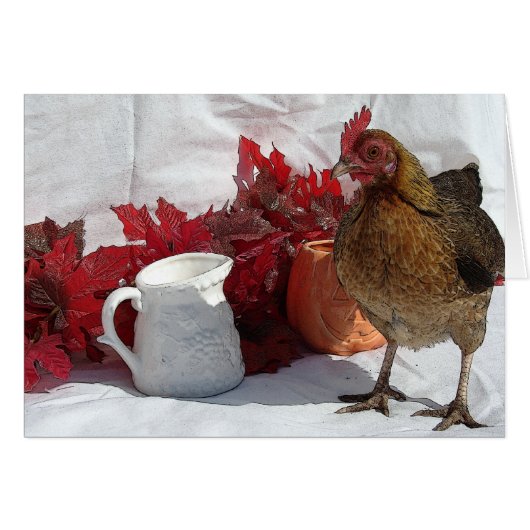 秋チキン (正面横)