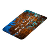 秋ツリーの金ゴールド可撓性光磁石のきらめき マグネット (左側)