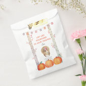 秋ツリーズパンプキンスターキーサンクスギビングパーティー フェイバーバッグ (封をした状態)