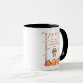 秋ツリーズパンプキンスターキーサンクスギビングパーティー マグカップ (正面右)