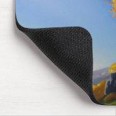 秋ツリーバイザ海マウスパッド マウスパッド (コーナー)