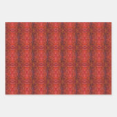 秋ツリー写真 |鏡タイル |折り返し紙 ラッピングペーパーシート (正面3)