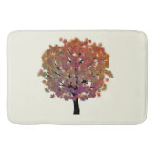 秋ツリー バスマット (正面)
