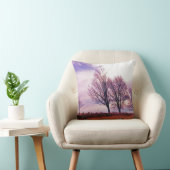秋ツリー&ファームフェンスパスチュアアート クッション (椅子)