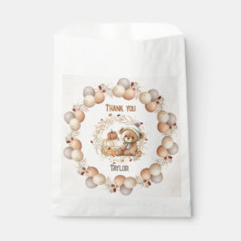 秋テディベア誕生日優先バッグ フェイバーバッグ