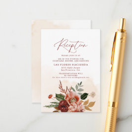 秋テラコッタアンドブルゴーニュ披露宴 エンクロージャーカード