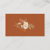 秋テラコッタブックスフォーベビーチケット エンクロージャーカード (裏面)