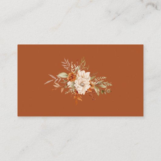 秋テラコッタブックスフォーベビーチケット エンクロージャーカード (裏面)