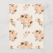 秋テラコッタ結婚フローラ詳細 エンクロージャーカード (裏面)