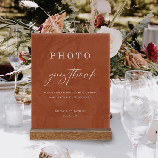 秋テラ結婚コッタの写真集 アクリルサイン