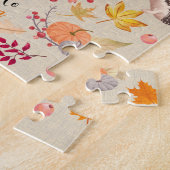 秋テーマジグソーパズル ジグソーパズル (側面)