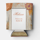 秋テーマブライダルシャワー 缶クーラー (正面)