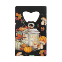 秋デザインクレジットカードボトルオープナー