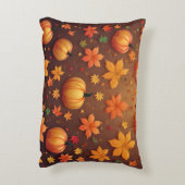 秋デザイン枕 アクセントクッション (裏面(縦))