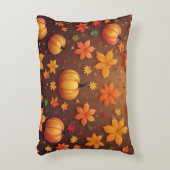 秋デザイン枕 アクセントクッション (正面(垂直))
