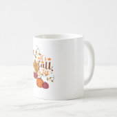 秋デザイン コーヒーマグカップ (正面右)