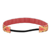 秋デジタル迷彩柄パターン アスレチックヘッドバンド (裏面)