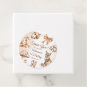 秋トイレデジュウウッドランドテーマバースデーパーティー フェイバータグ (インサイチュ)