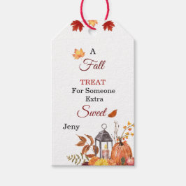 秋トリートカマイズドギフトラベル ギフトタグ