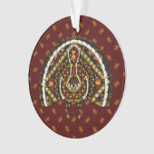 秋トルコアクリルオーナメント オーナメント (正面)