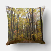 秋トレイルとゴールデン葉ズアットローレルヒルパーク クッション (裏面)