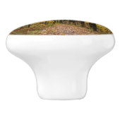 秋トレイルとゴールデン葉ズアットローレルヒルパーク セラミックノブ (側面)