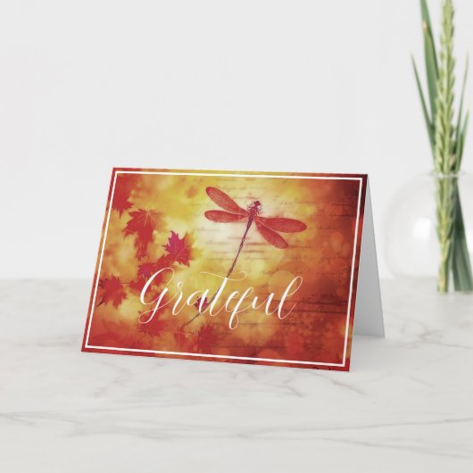 秋ドラゴンフライカスタムカード カード (正面)