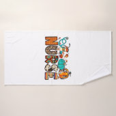 秋ナースヒョウ牛革かぼちゃ秋744 バスタオル (バスタオル)