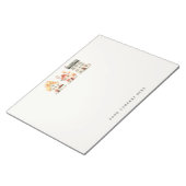 秋ニュートラルウォーターカラーハウズ実在エステート ノートパッド (アングル)