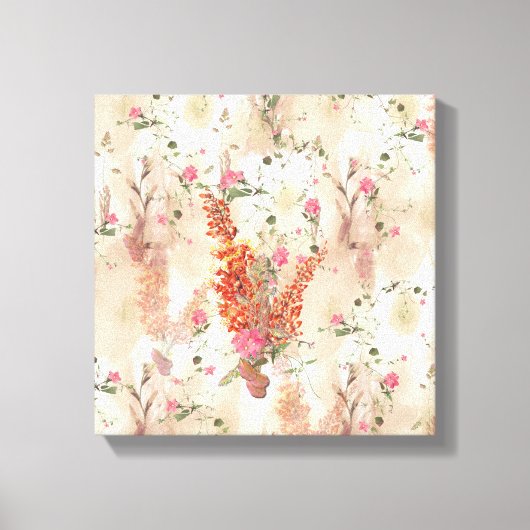 秋ニュートラルエレガントテーマ キャンバスプリント (正面)