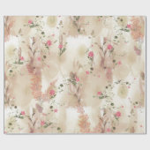 秋ニュートラルエレガントテーマ ラッピングペーパー (フラット)