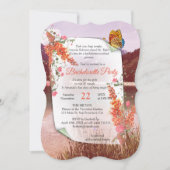 秋ニュートラルエレガントテーマ 招待状 (正面)