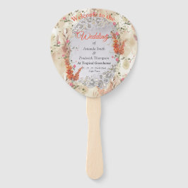 秋ニュートラル調エレガントテーマ ハンドファン