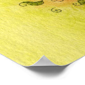 秋ニンフプリント ポスター (角)