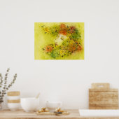 秋ニンフプリント ポスター (キッチン)