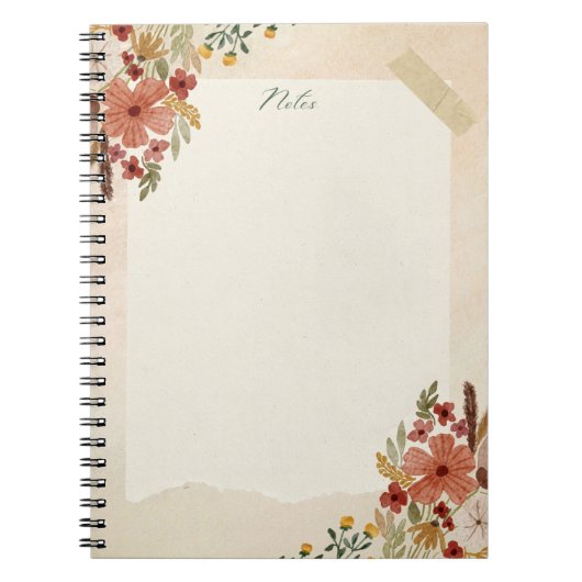 秋🍂ノート ノートブック (正面)