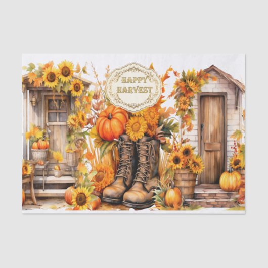 秋ハウス 薄葉紙 (正面)