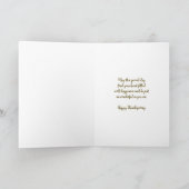 秋ハッピーサンクスギビング孫娘 シーズンカード (内部)