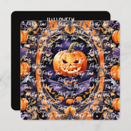 秋ハロウィーントレンディーパンプキンコレクション 招待状